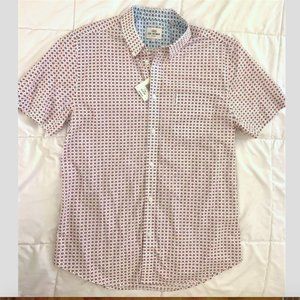 **NWT**  Ben Sherman Short-Sleeve Button Down - Size L